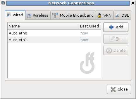 wanem network configuration